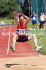 Mens long jump, 2024 NE Masters Track and Field Champs., Monkton Stadium, Jarrow.  Photo: David T. Hewitson/Sports for All Pics